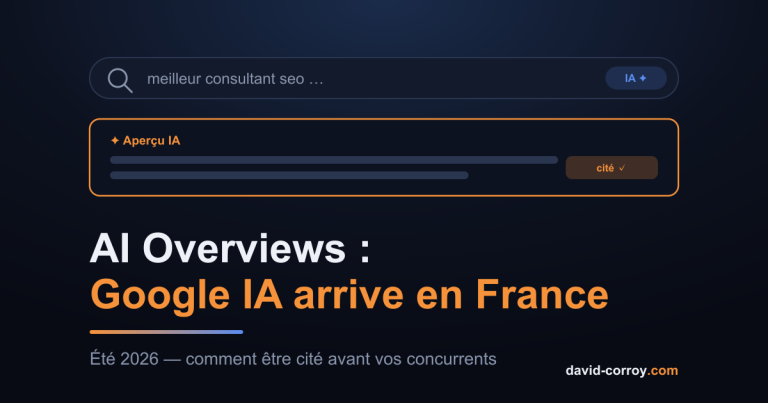 AI Overviews : Google IA arrive en France, comment s&rsquo;y préparer avant vos concurrents